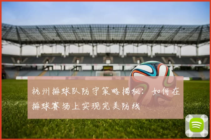 杭州排球队防守策略揭秘：如何在排球赛场上实现完美防线